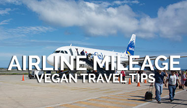 Airline Mileage Tips Vegan Travel