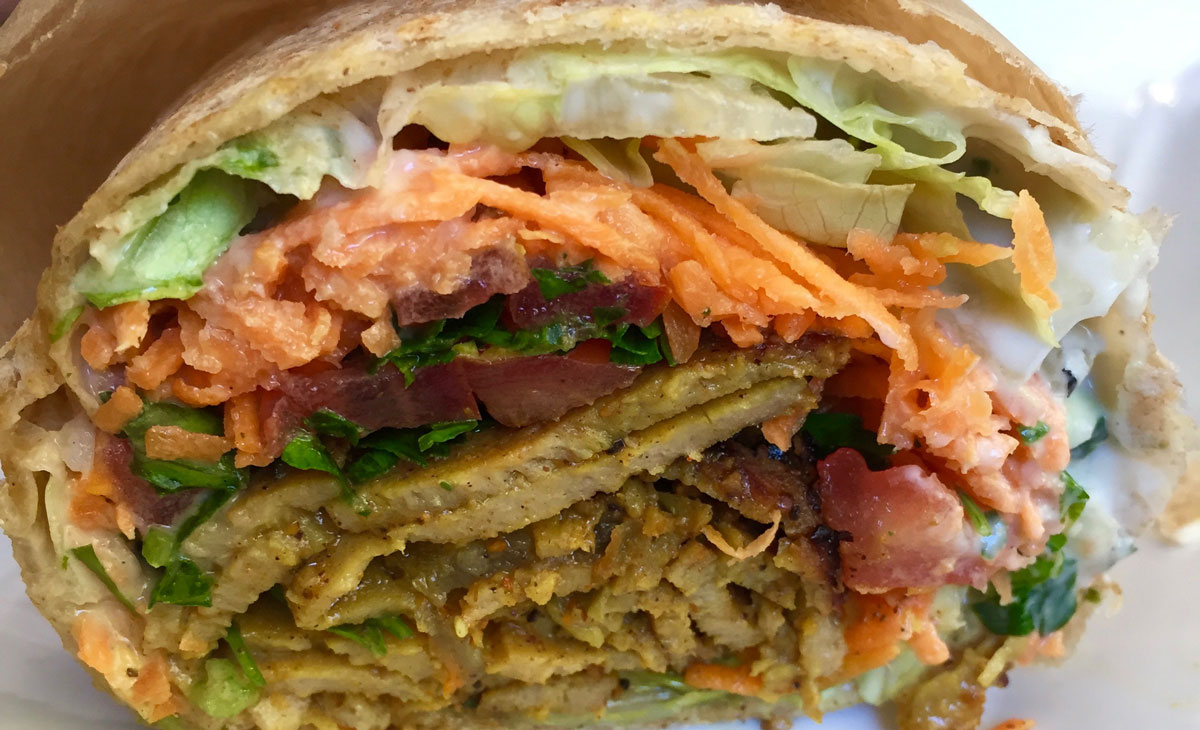 Buddha Burger Vegan Shawarma