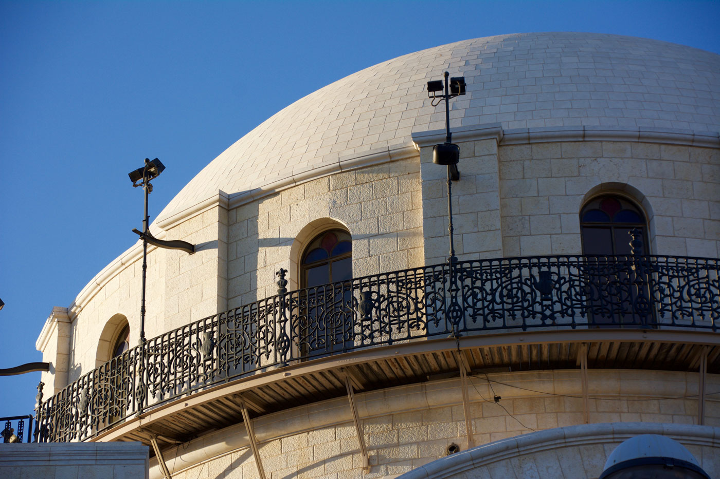 Hurva Synagogue in Jerusalem's Old City - Vegan Travel