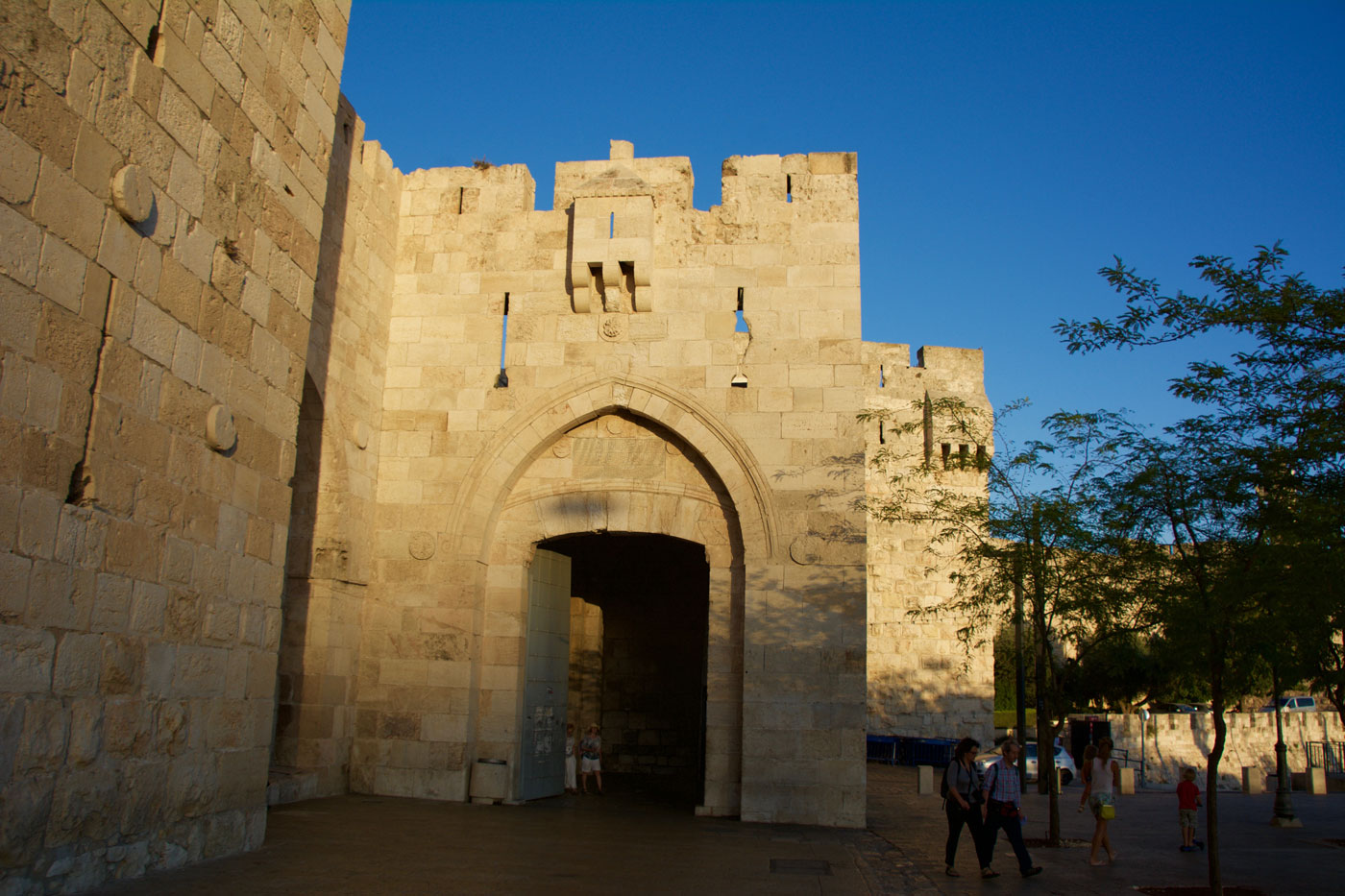 Jaffa Gate entrance to Jerusalem's Old City - Vegan Travel