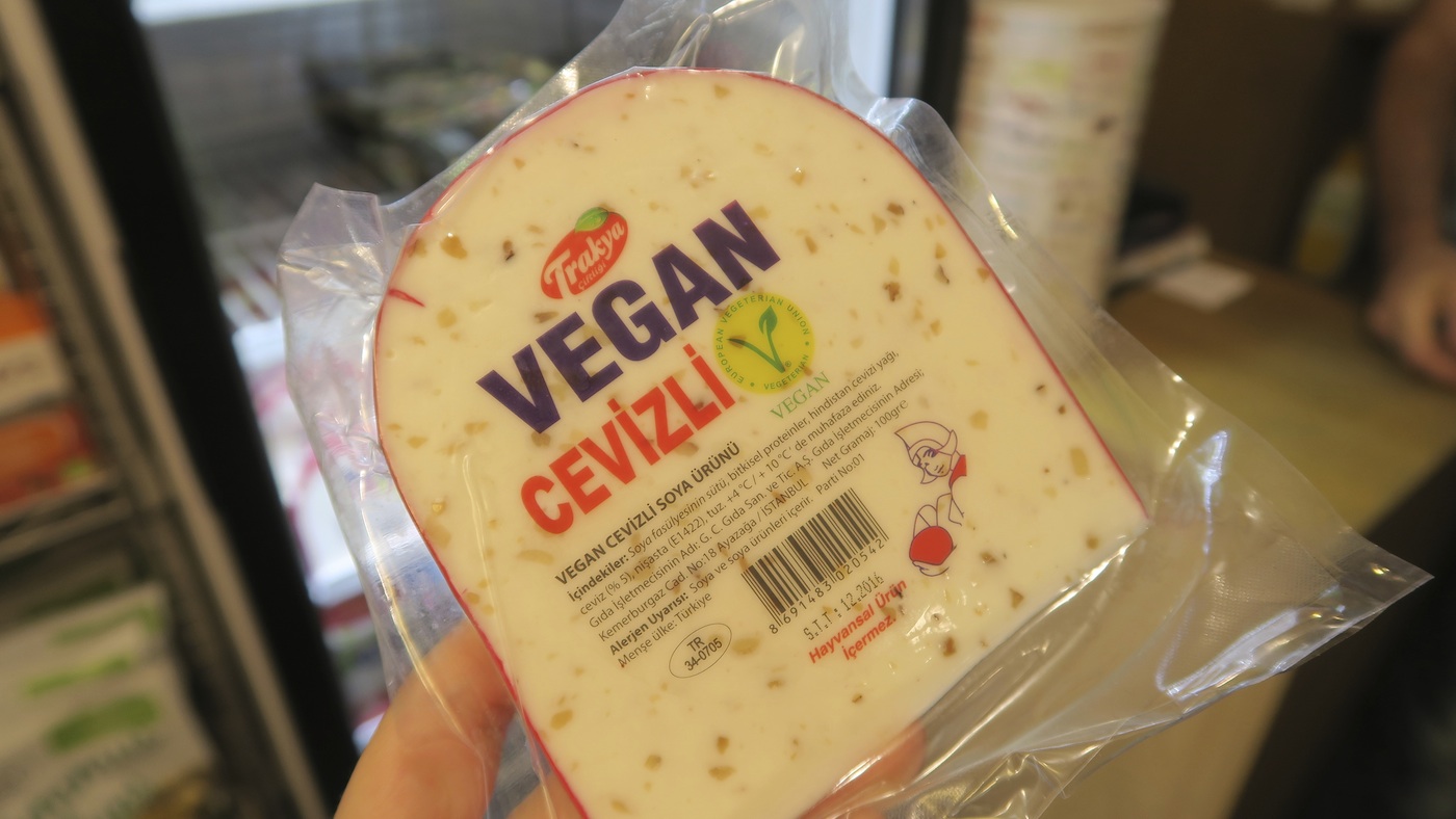 vegan grocery store in instanbul turkey