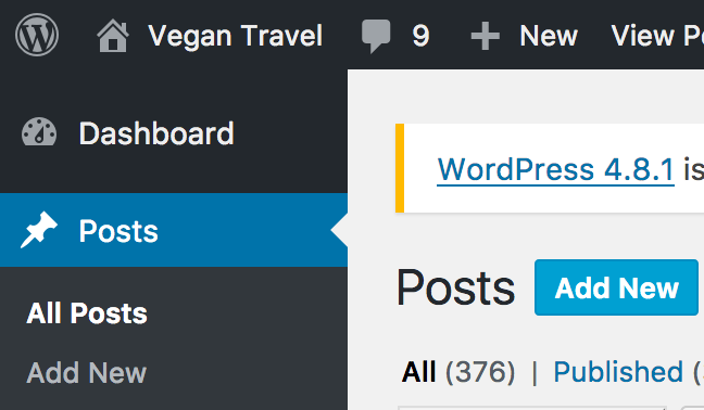 Starting a new blog on VeganTravel